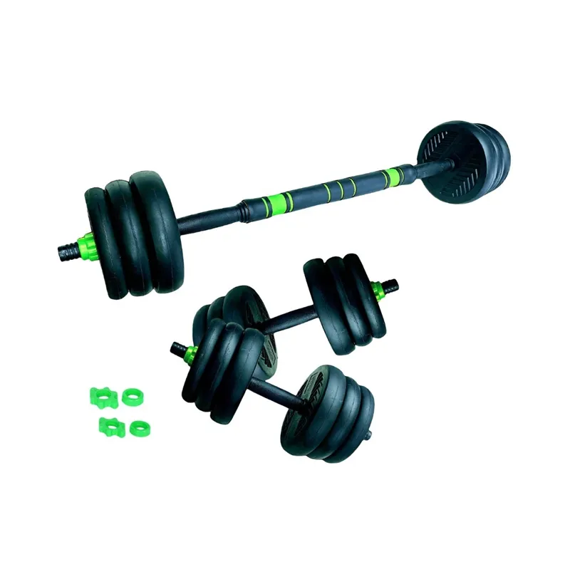 ASG Justerbart Vægtsæt - Sort/Grøn - 15 kg