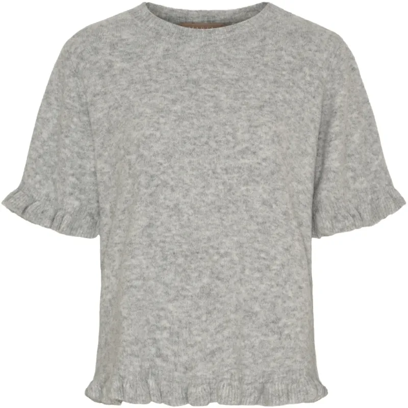 Marta du Chateau dame strik MdcBriala KN8129 - Grigio4060