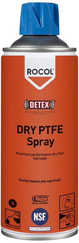 Rocol Tørfilm Dry PTFE spray 400ml