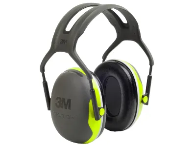 Peltor X4A høreværn m/bøjle, hi-viz