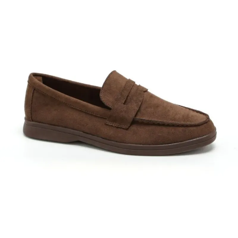 Nille dame loafers QQ-278 - Brown