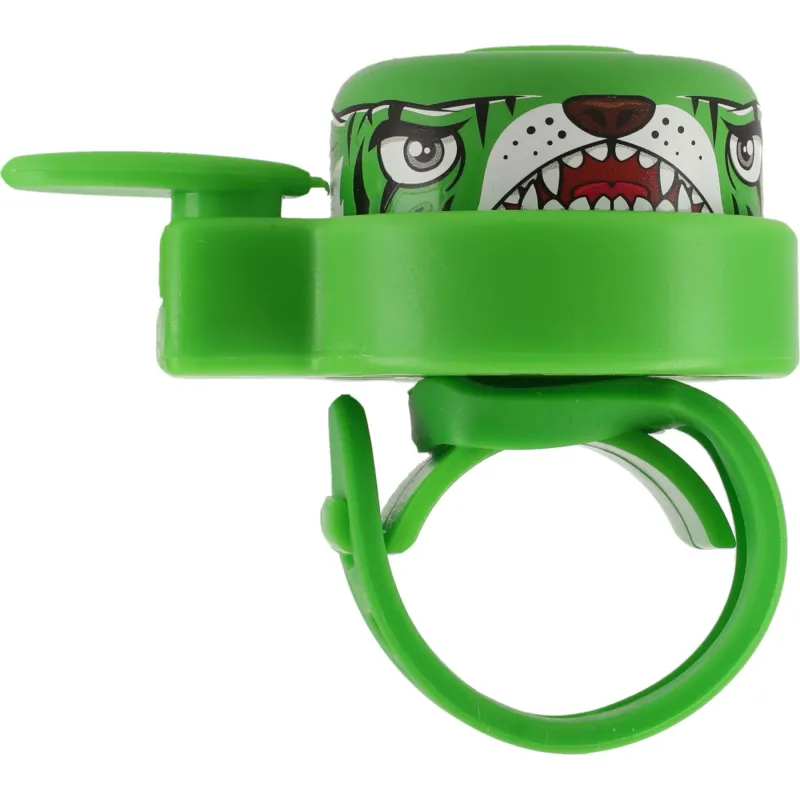 Crazy Safety Tiger, ringeklokke, grøn