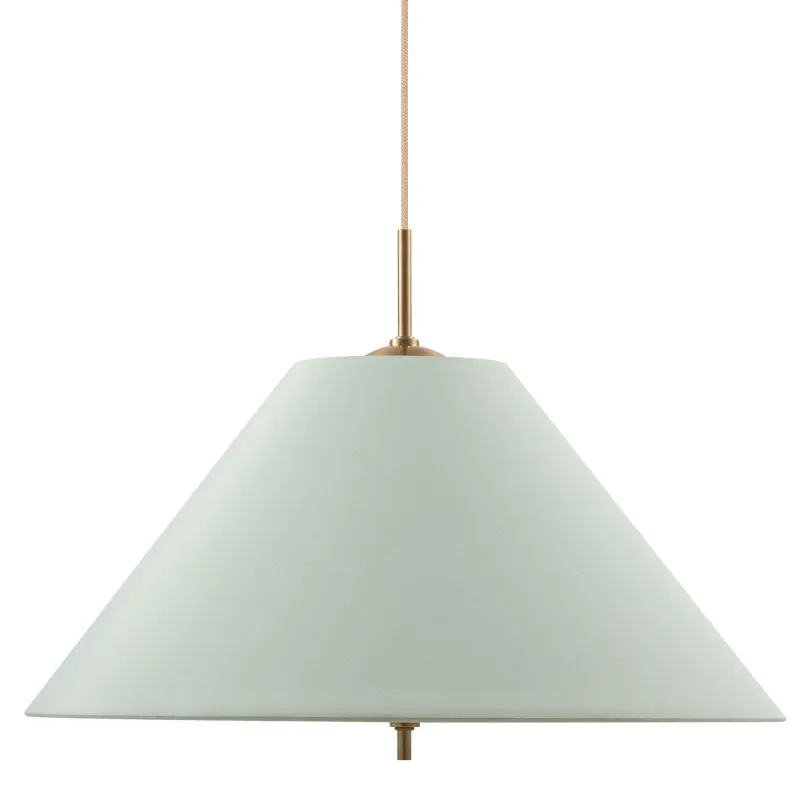 Globen lighting Iris pendel loftlampe 50 cm, grøn