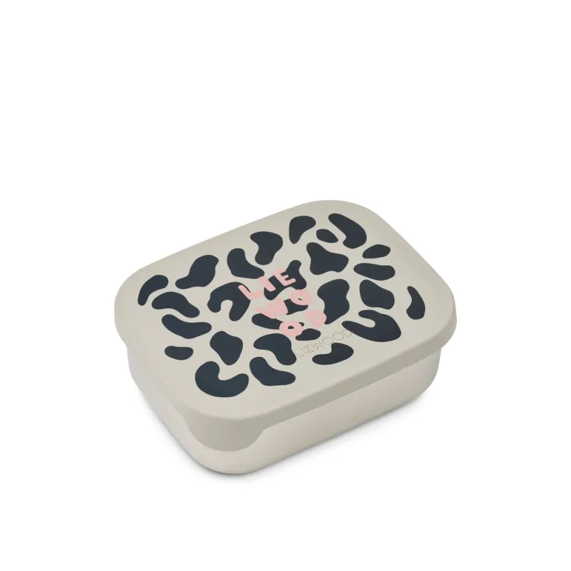 Liewood Arthur - Printed Lunchbox - Mega Leo/Mist