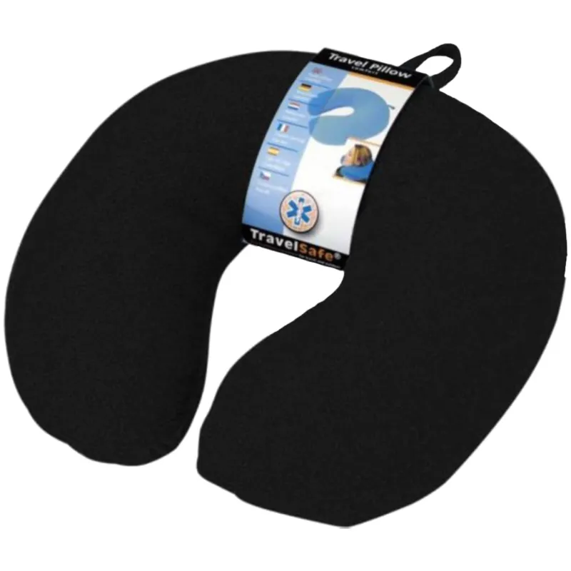 TravelSafe Rejsepude, fleece/spandex, sort