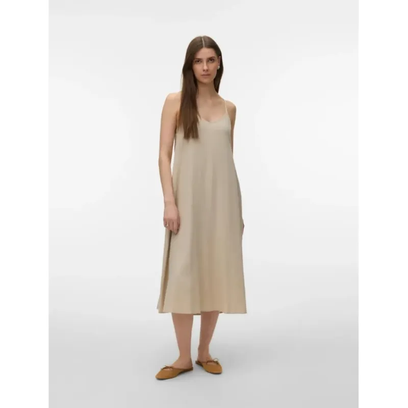 VERO MODA dame kjole VMJESMILO - Silver Lining