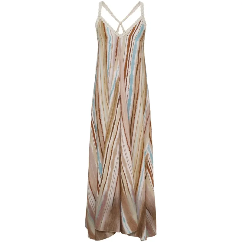 Marta du Chateau dame kjole MdcViolette 59679 - Beige