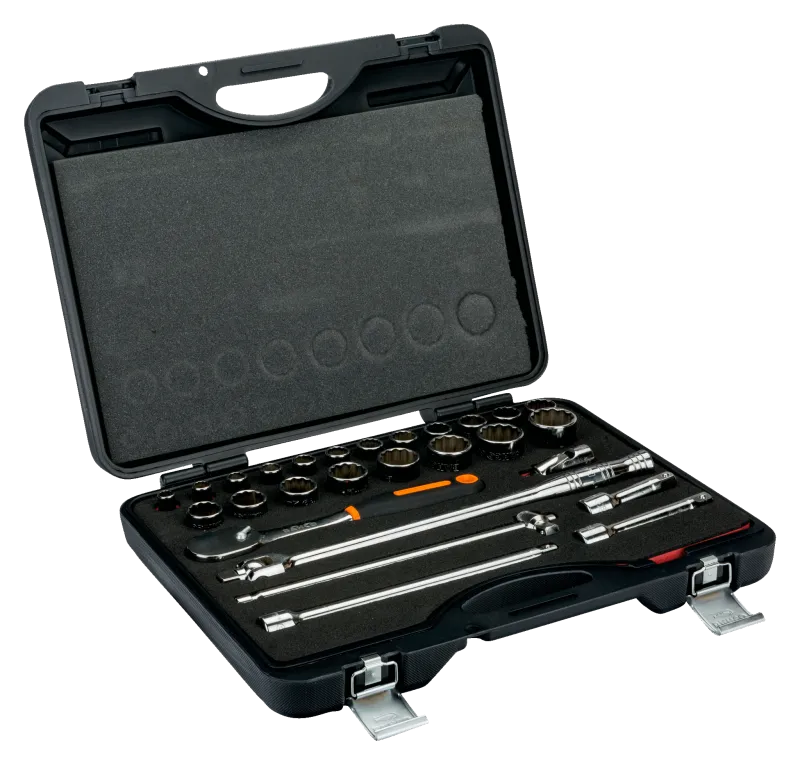 Topnøglesæt mm 1/2" firk. 7888DM
