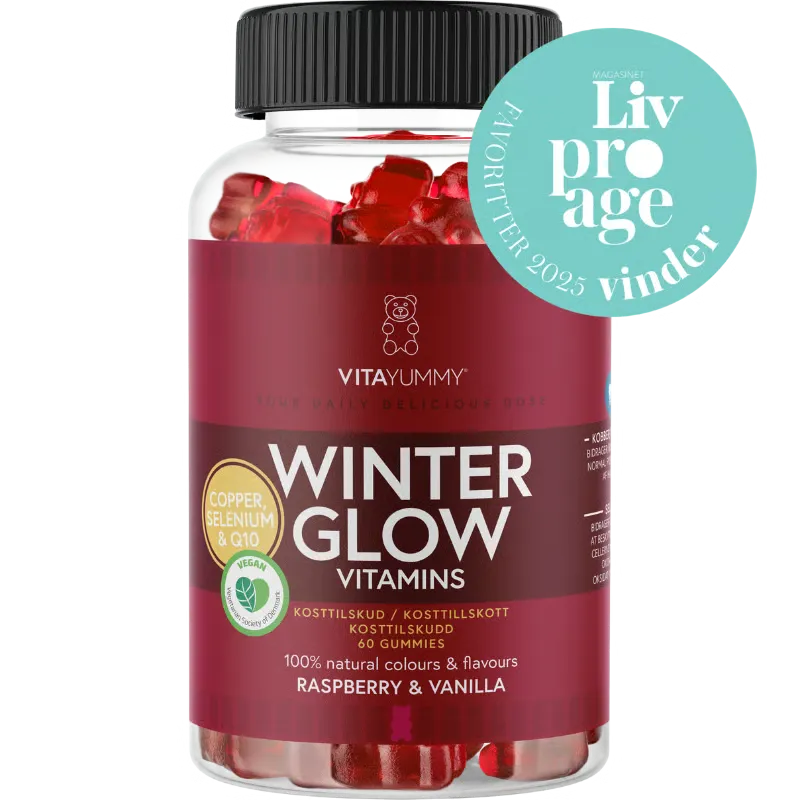 VitaYummy Winter Glow Raspberry Vanilla (60 stk)