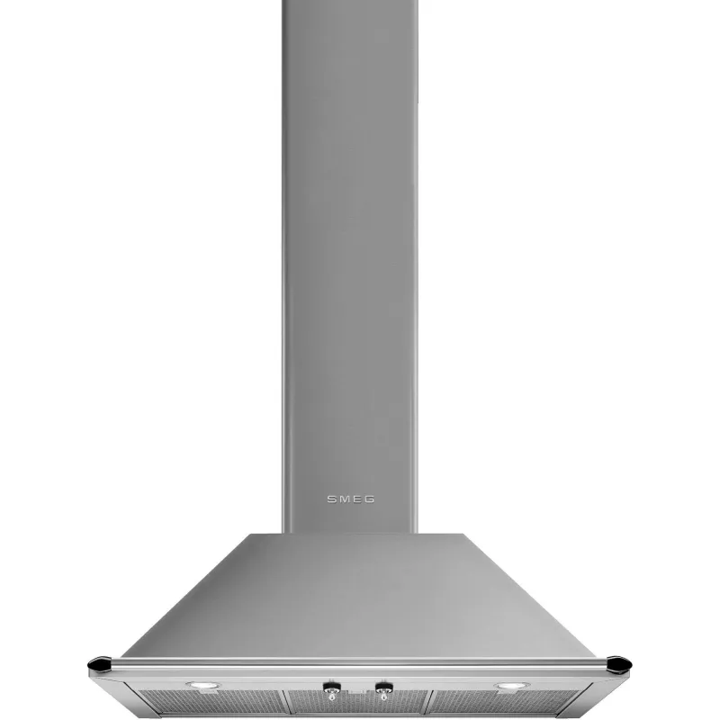 Smeg KTR90XE 90cm Victoria Væghængt Emhætte, Rustfrit Stål