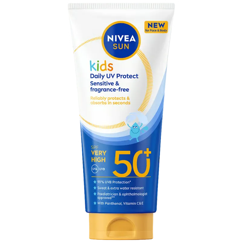 Nivea Kids Daily UV Protect SPF50+ (100 ml)