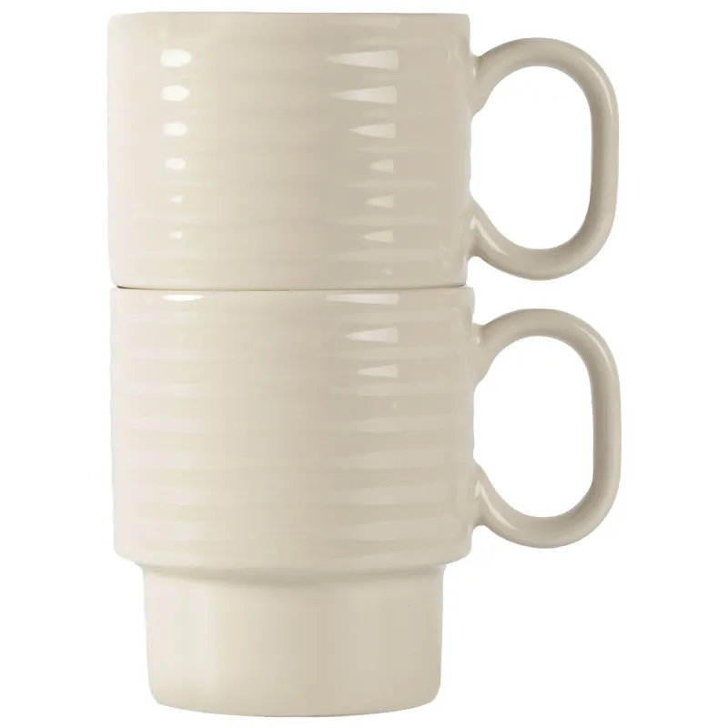 Sagaform Coffee & More kaffekop 2-pak, beige