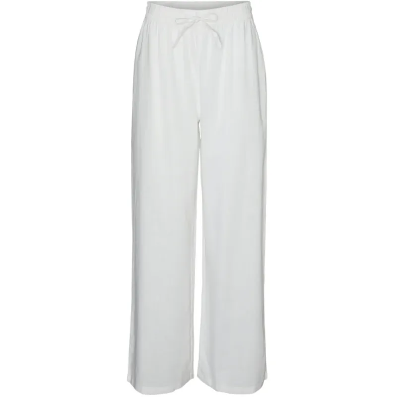 VERO MODA dame bukser VMLINN - Snow white