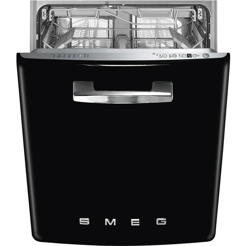 Smeg STFABBL3 opvaskemaskine til underbygning, sort