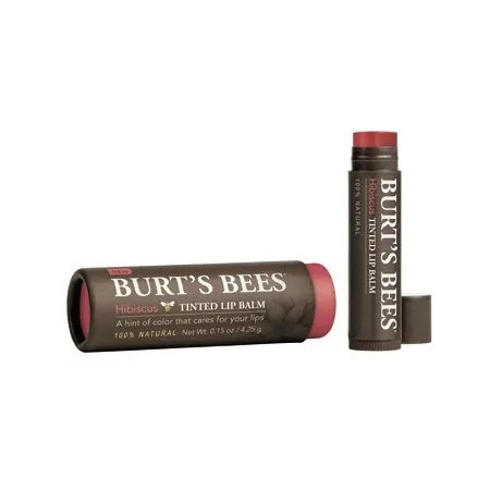 Burt´s Bees Lip balm farvet hibiscus &bull; 4,25g.
