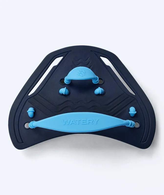 Watery finger paddles - Tide - Blå - Finger paddles / hånd paddles