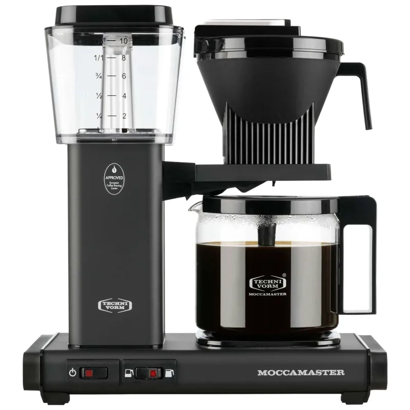 Moccamaster Optio kaffemaskine, matt black