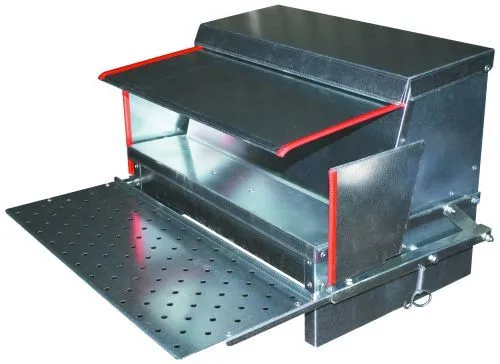 Fodersilo - rottesikker galv. 15 kg