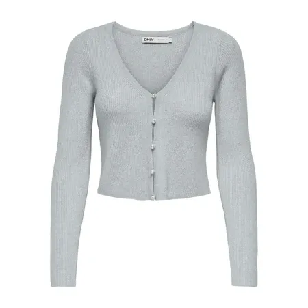 ONLY Perle Strik Cardigan Rica Blue Fog