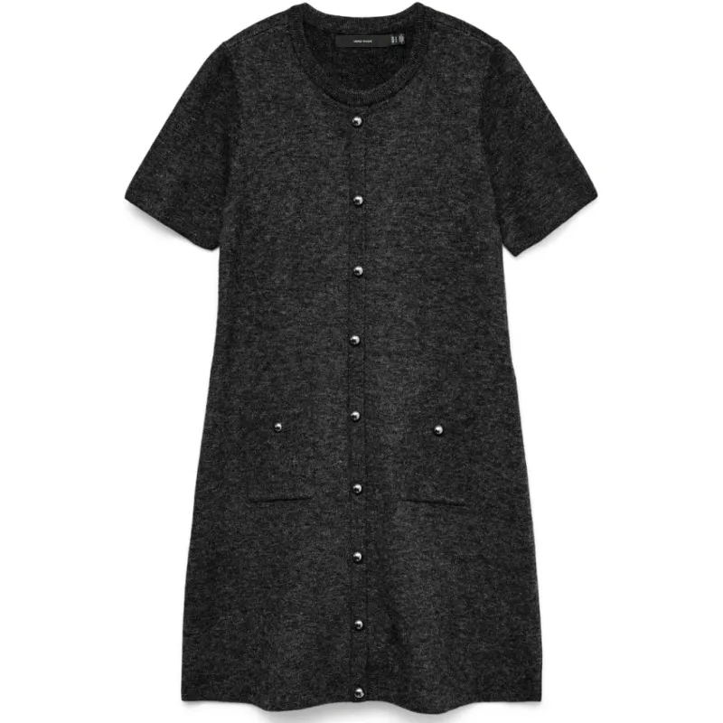 Vero Moda dame strik kjole VMJOHANNA - Black