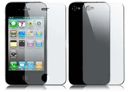 Skærmbeskyttelse til iPhone 4 & 4S. Front+Back.Anti-glare.