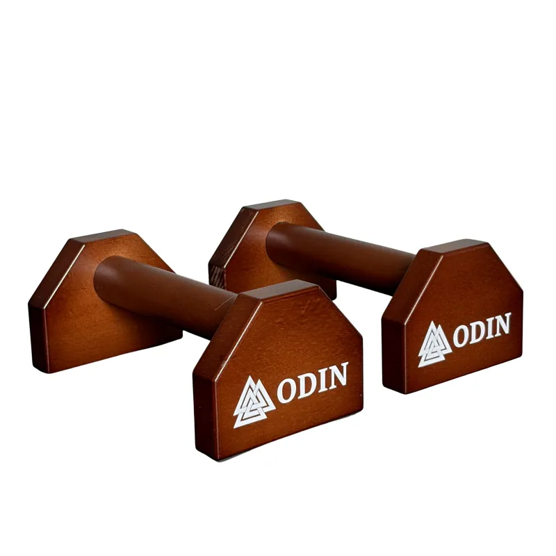 Odin Push-up Bars Parallettes Valnød 25cm