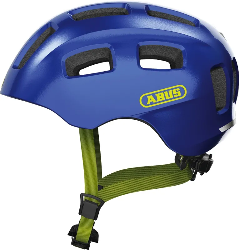 Abus Youn-I 2.0 Hjelm m. LED lys - Blå