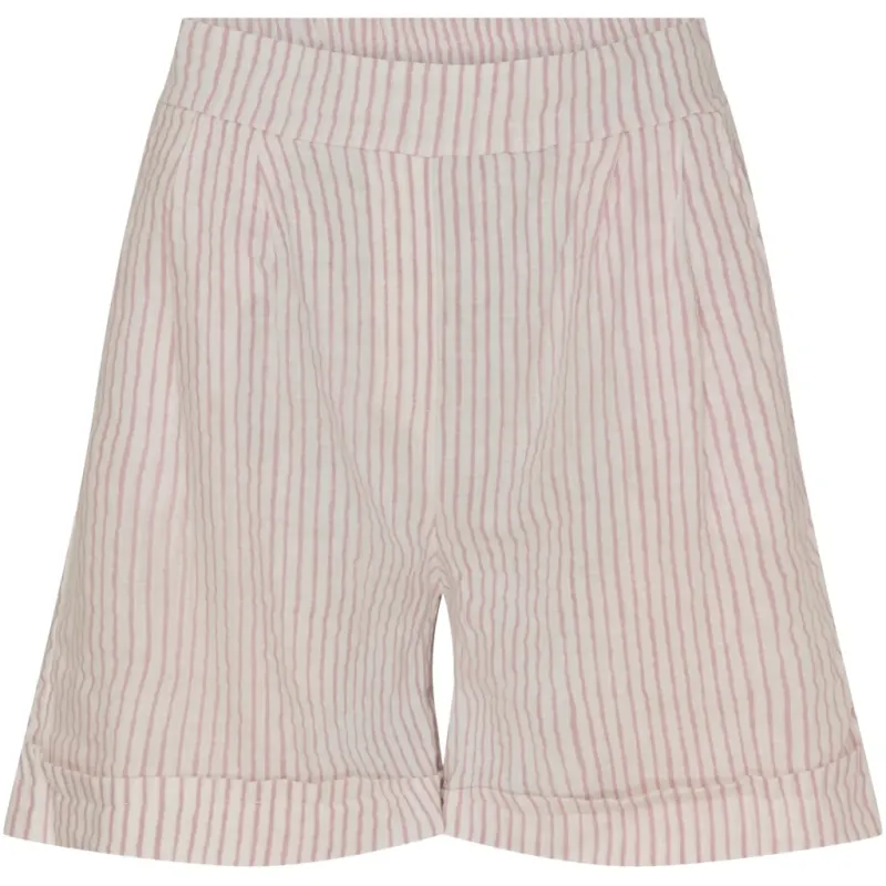 Marta Du Chateau dame shorts MdcSophia - Panna Old Rose 2017 Stripe
