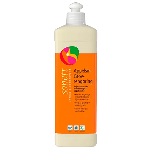Universal rengøring power  appelsin Sonett 500 ml