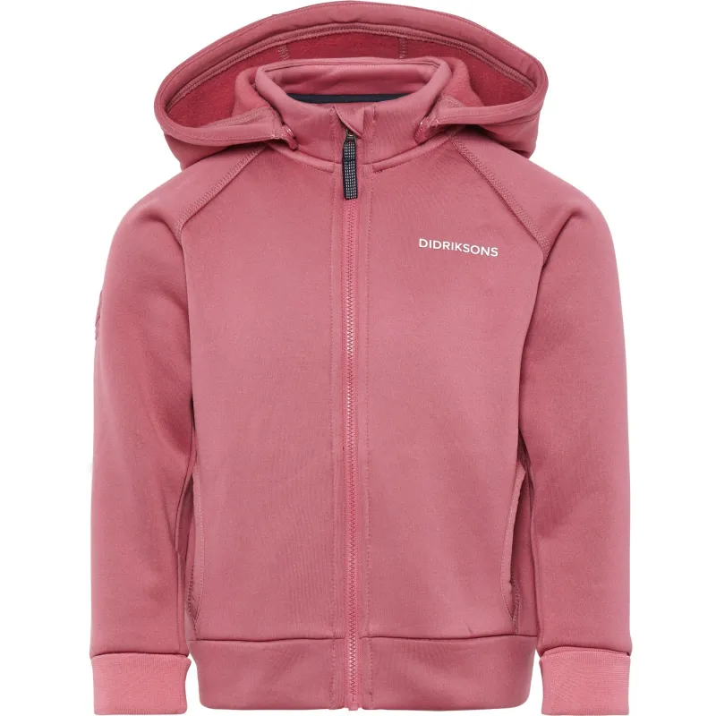 Didriksons Siljan, hoodie, junior, lyserød
