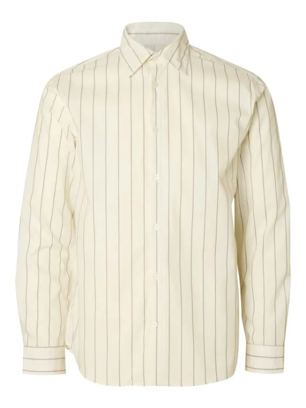 SLHREGRILEY STRIPE LS SHIRT