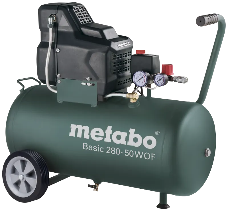 Kompressor Basic 280-50 W OF 8bar 140 ltr/min 230V