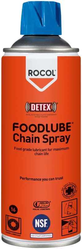 Rocol Foodlube kædespray hvid 400ml