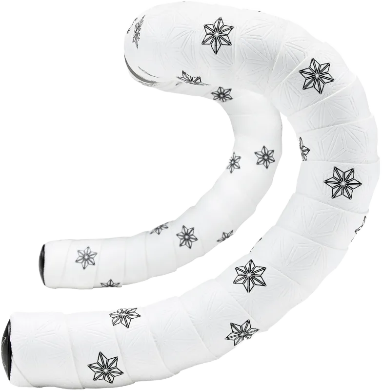 Supacaz Super Sticky Kush Galaxy Styrbånd - White/Black Print/Ano Black