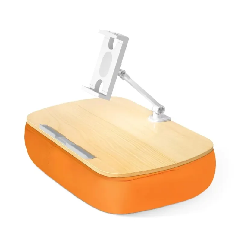 WERGON - Atlas - Tablet / Laptop / smartphone - Pudestøtte & roterbar holder 4-15" - Bøg/orange