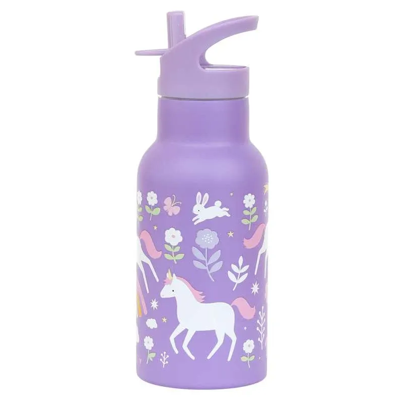 A Little Lovely Company Termo Ståldrikkedunk - 350ml - Unicorn Dreams