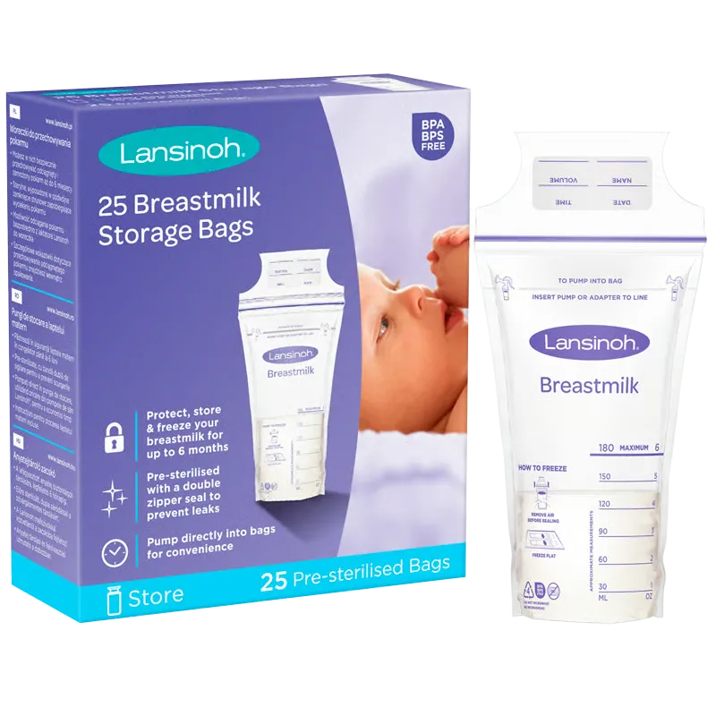 Lansinoh Fryseposer (25 stk)