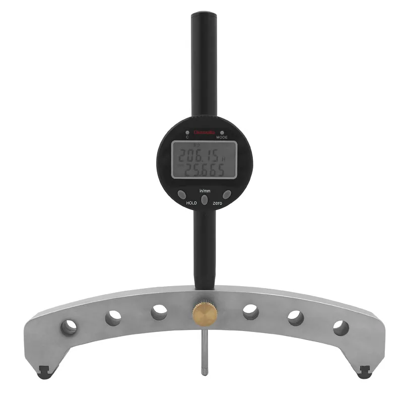Digital radius måler 450-2500 mmx0,01 mm for ind- og udvendig måling