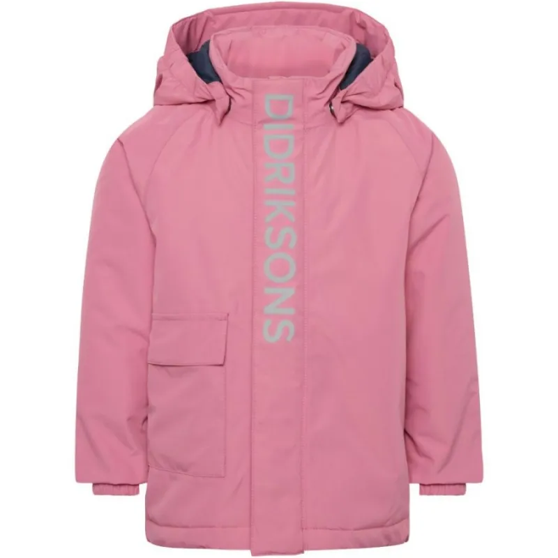 Didriksons Talvi, skijakke, junior, lyserød