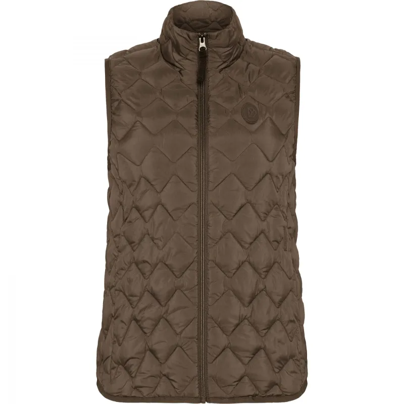 Didriksons Evy 2, fiberdunvest, dame, mocha