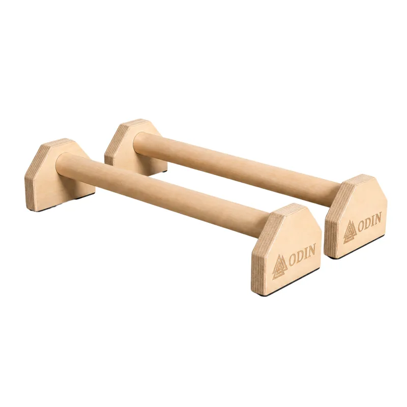 Odin Push-up Bars Parallettes Træ 53cm