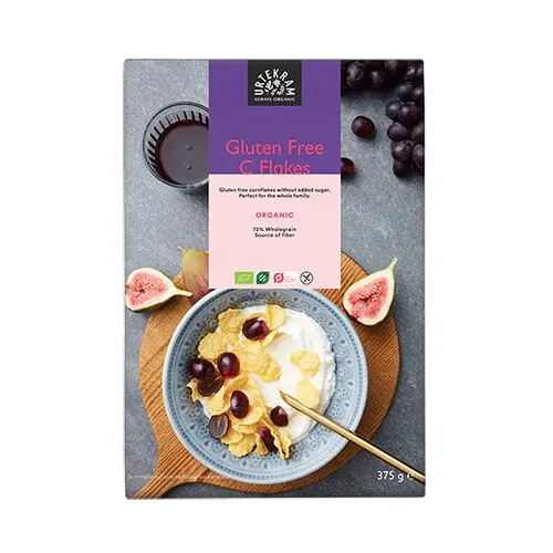 Cornflakes C flakes Øko . -375 gram