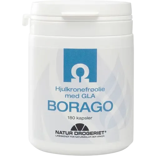 Natur Drogeriet Boragoolie 500 mg (180 kapsler)