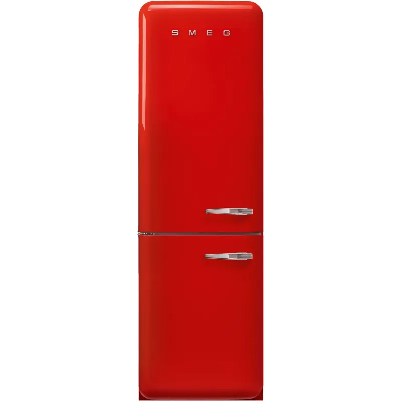 Smeg FAB32LRD6 Køleskab/Fryser 197cm Venstrehængt Rød