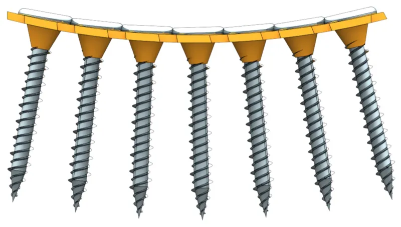 Gipsskrue båndede P-SCREW-EWS PH2 3,9 x 32 mm - 1000 stk