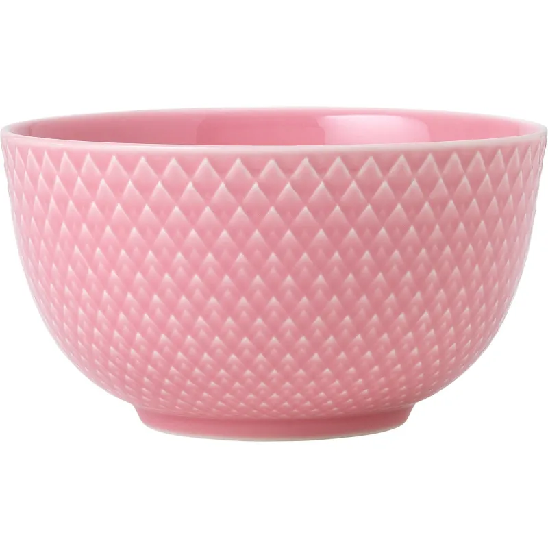 Lyngby porcelæn Rhombe Color Skål 11 cm rosa