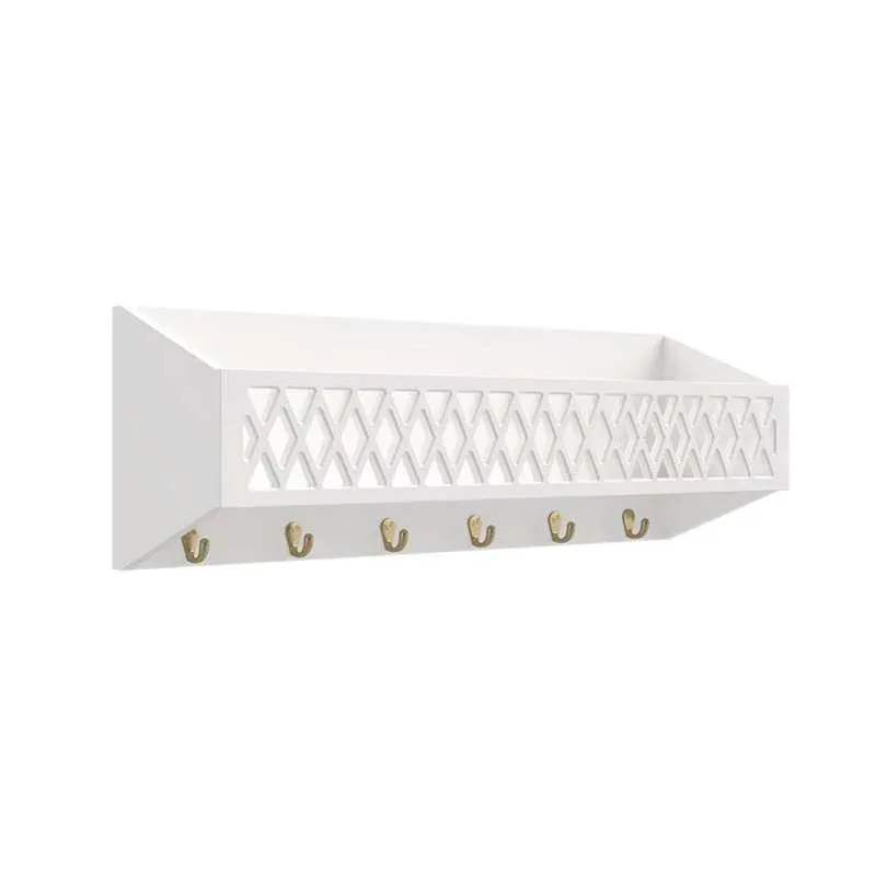 Cam Cam Copenhagen Harlequin Hylde m. Knager - FSC Mix - White