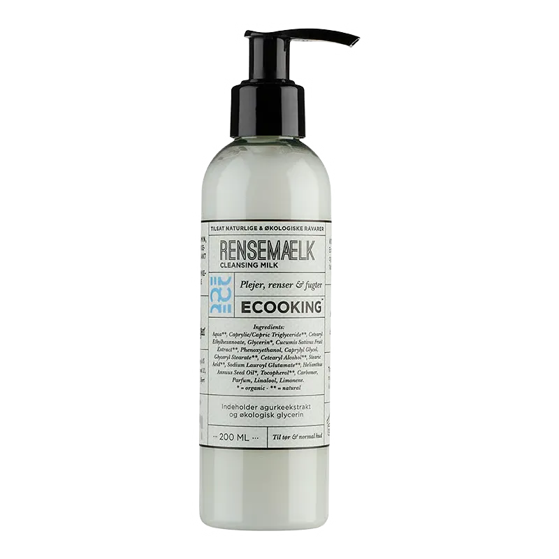 Ecooking Rensemælk Parfumefri (200 ml)