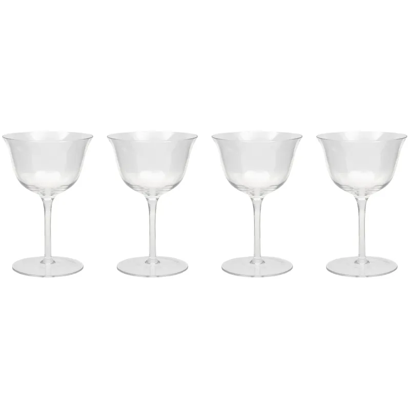 Mareld cocktail- og sourglas, 4 stk