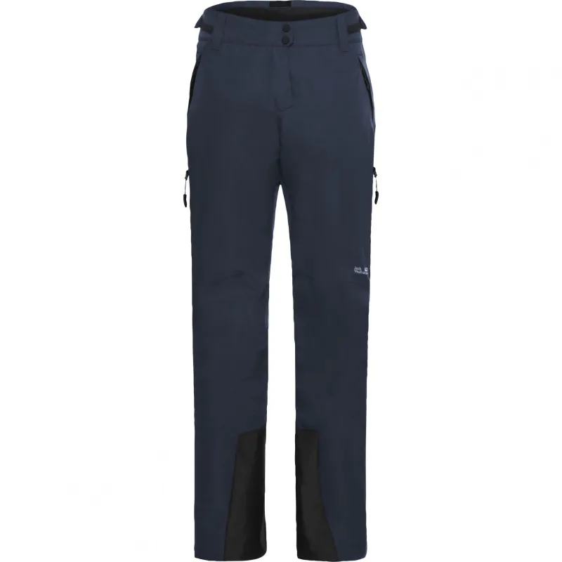 Jack Wolfskin Flowline 2L Ins, skibukser, dame, mørkeblå